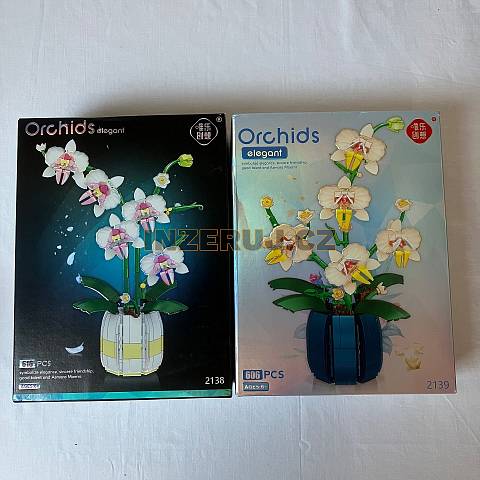 Lego orchidej